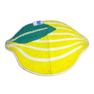 Lemon Shaped Bath Rug